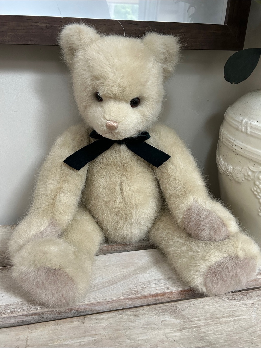Vintage Gund 1986 collectors Bear Tinker